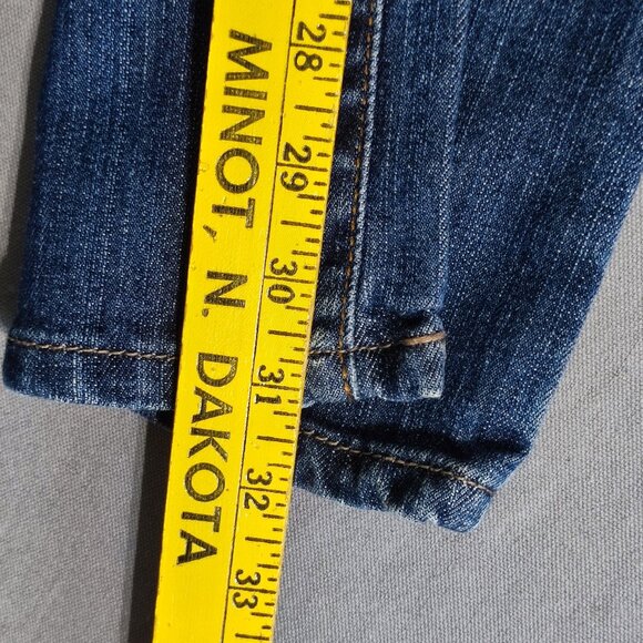 Vintage Levi's 515 jeans women's sz 12 denim blue colour boot cut cowgirl denim - Picture 13 of 15